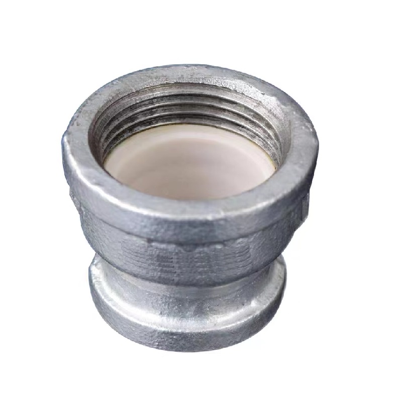 盛京联硕 镀锌衬塑异径内丝接头 DN32×20[1.2寸变6分] 个高清大图