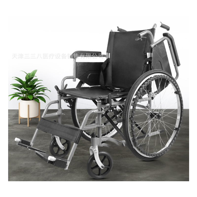 妙坤 护理型轮椅 可后掀扶手可拆腿 软座高清大图