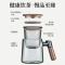 苏泊尔高硼硅玻璃杯个人专用高档办公室泡茶杯男款茶水分离水杯子玻璃泡茶杯茶水分离办公室茶道喝茶精致 KCG44AB10
