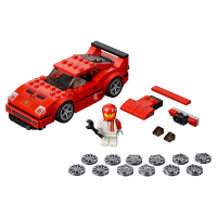 LEGO乐高赛车系列法拉利F40 Competizione75890 男孩女孩7岁+汽车赛车模型 玩具积木