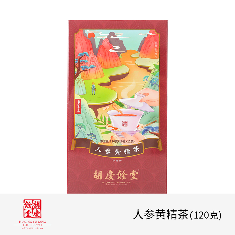 胡庆余堂 人参黄精茶 10克*12袋
