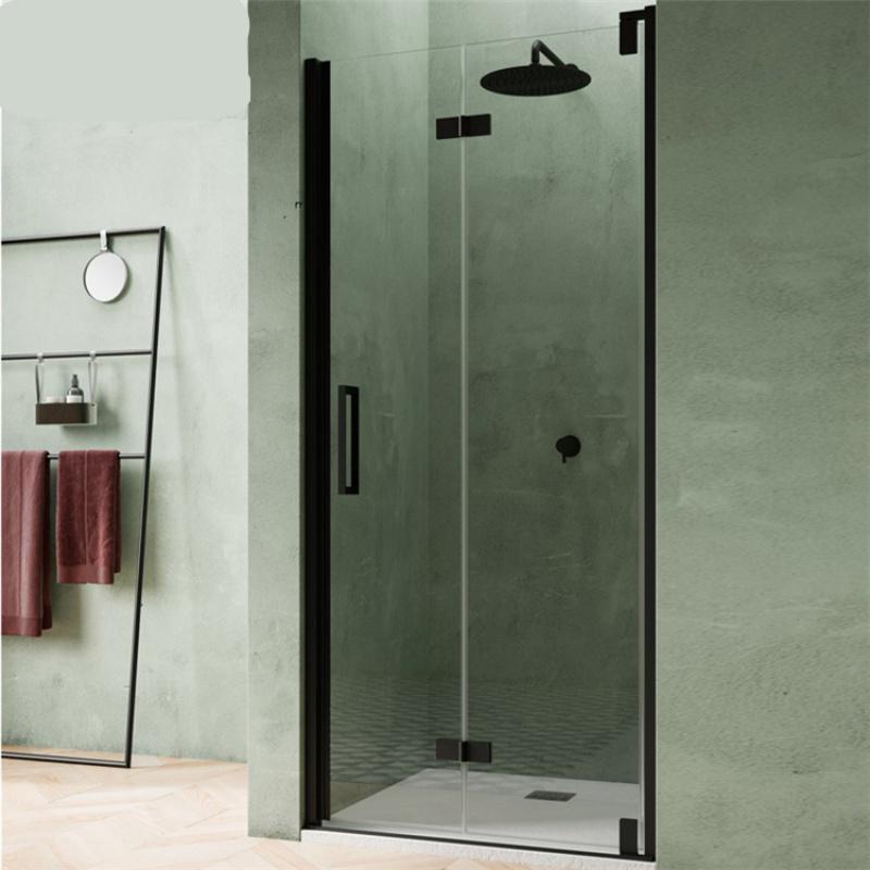 闪电客磨砂l型移屏风玻璃沐浴房淋浴房浴屏卫生间