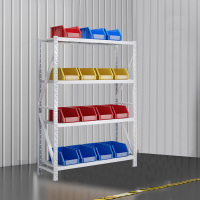 创世人 承重200kg-1500*500*2000mm中型四层货架置物架 货架1500*500*2000mm
