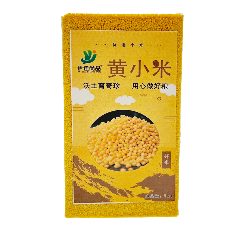 伊佳尚品 黄小米 1kg/袋高清大图