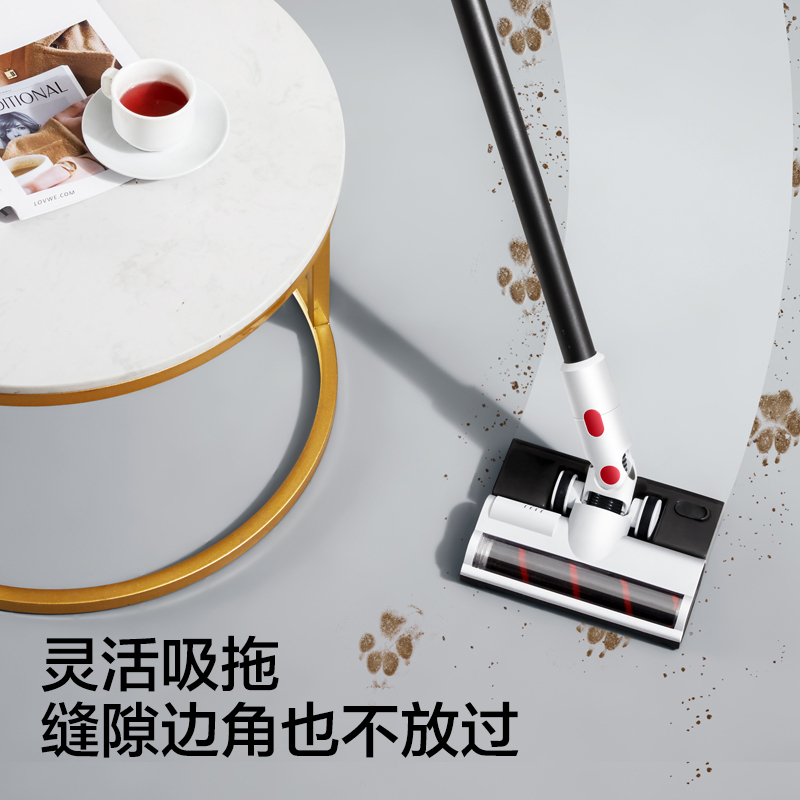 苏泊尔 (SUPOR )无线吸尘器家用吸拖一体机擦地拖地机手持洗地机宠物猫毛狗毛家庭车载适用VCS63S-C8 PRO