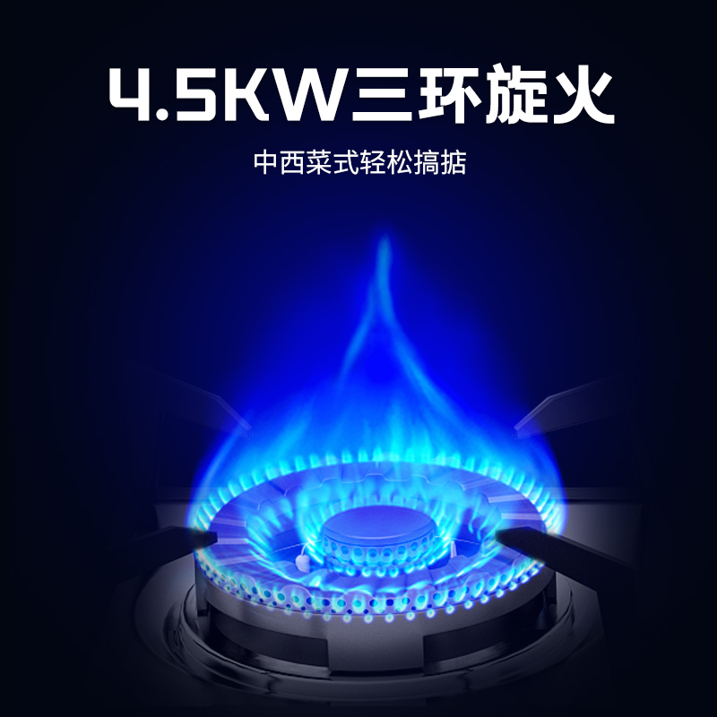 好太太燃气灶天然气灶 A720 家用双灶 台式嵌入式 自营 白色燃气灶 4.5kW大火力液化气灶家用天然气灶(液化气)