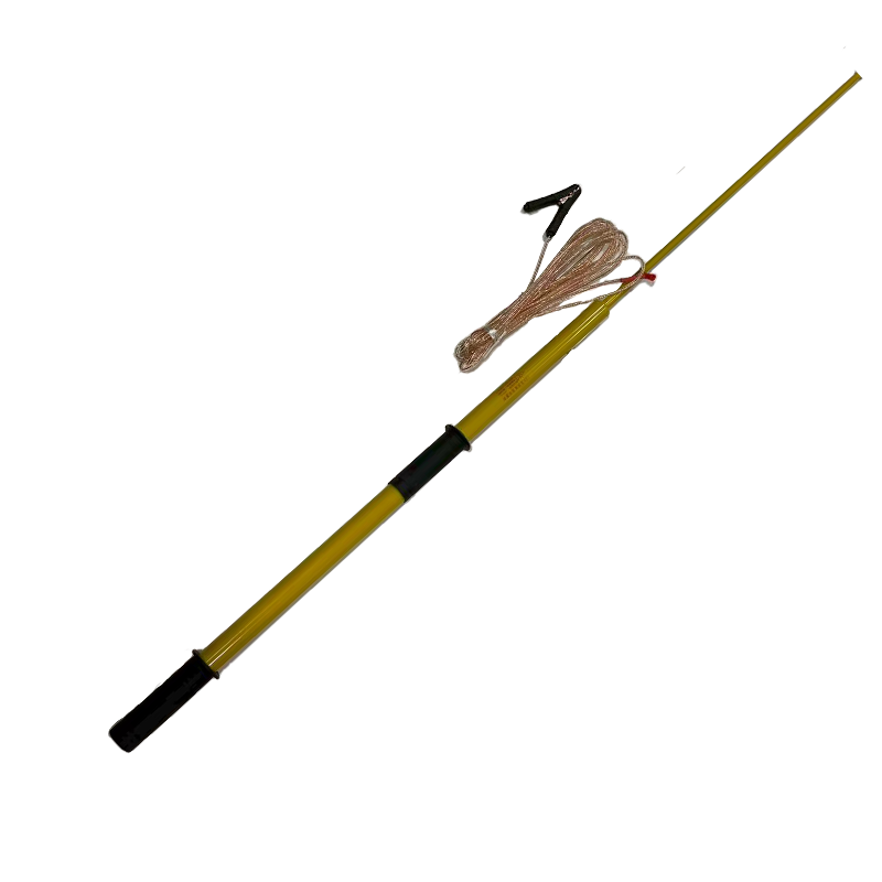 BR 环氧树脂杆 伸缩6米黄色+数显 根高清大图