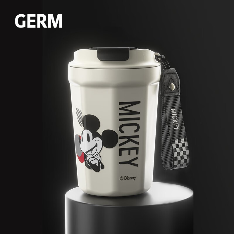 格沵(GERM) 米奇系列菱形咖啡杯390ML