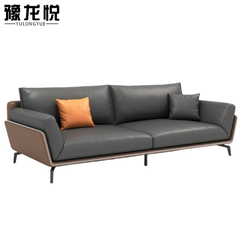 豫龙悦 皮质 沙发高清大图