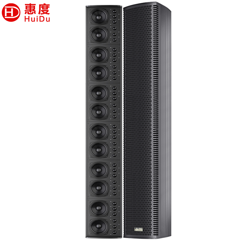 惠度(HuiDu)H-1236专业会议全频音柱酒店背景音乐多功能展厅大型会议室音柱音箱壁吊挂会议教学报告厅音柱3只高清大图