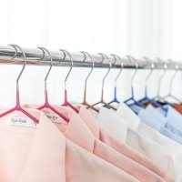 生活日用成人晾衣架家用衣服架衣架子挂衣架衣撑儿童衣架塑料裤架加粗简约现代洗晒用品创意