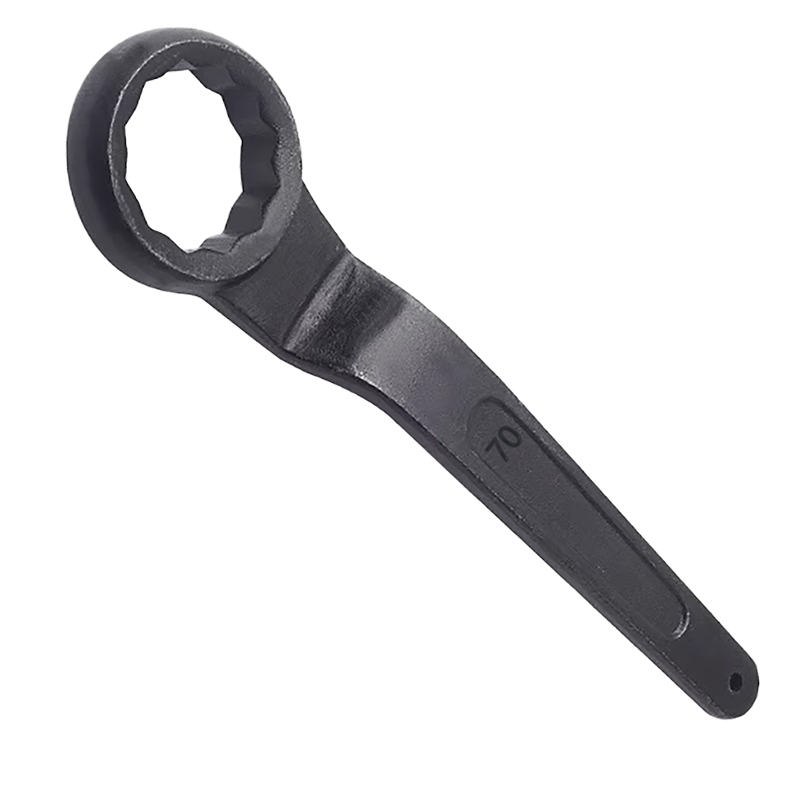 立伟铁牛单头梅花扳手70mm/把高清大图