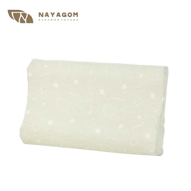 楠伢宫NAYAGOM天然纯乳胶枕头0-6岁儿童特拉雷工艺枕芯 成长型