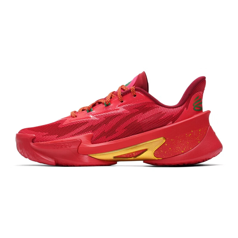 安德玛(Under Armour)UA男鞋女鞋运动鞋缓震舒适比赛训练时尚潮流篮球鞋3027983-600 ZP高清大图