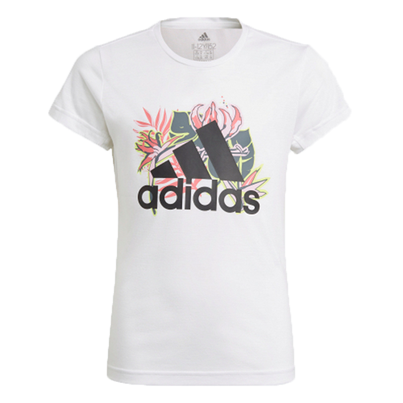 Adidas阿迪达斯 童装 2021夏季新款 大童装训练运动短袖T恤GM8376