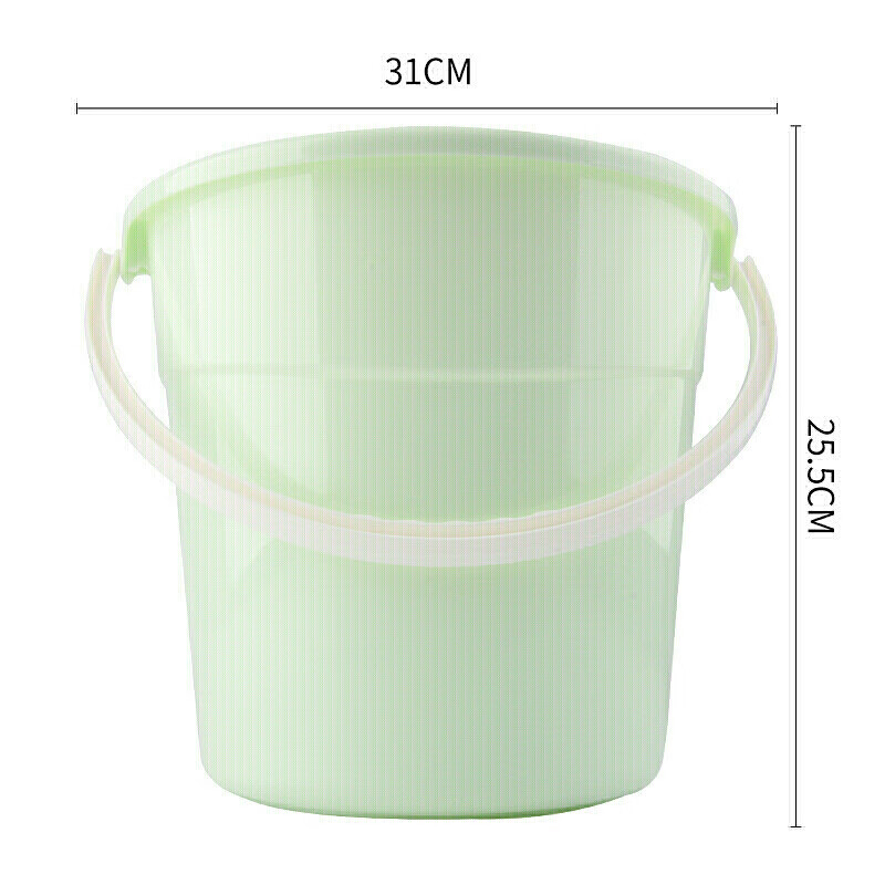 茶花 0207 31CM通用桶 绿色 1个装高清大图