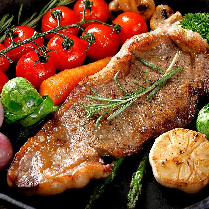 恒都 国产原切谷饲牛排礼盒冷冻生鲜牛韵嘉福-1950g高清大图