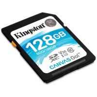 金士顿(Kingston)128GB SD卡 读90MB/s写45MB/s V30 U3 CLASS 10高速相机存储卡