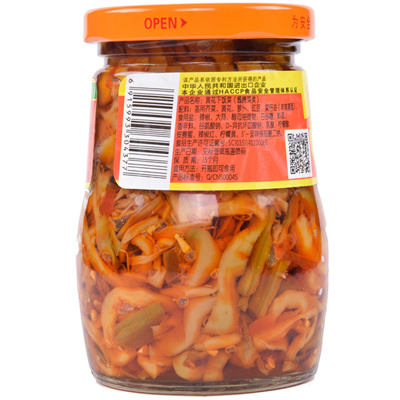 川南 黄花下饭菜270g