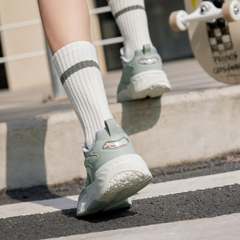 锦程4.0丨361°女鞋透气运动鞋新款休闲鞋网面鞋子板鞋女高清大图