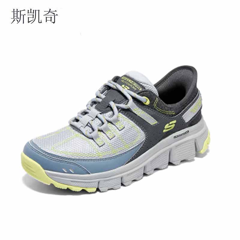 斯凯奇 女网面透气休闲鞋 180147/BLYL-5 双高清大图