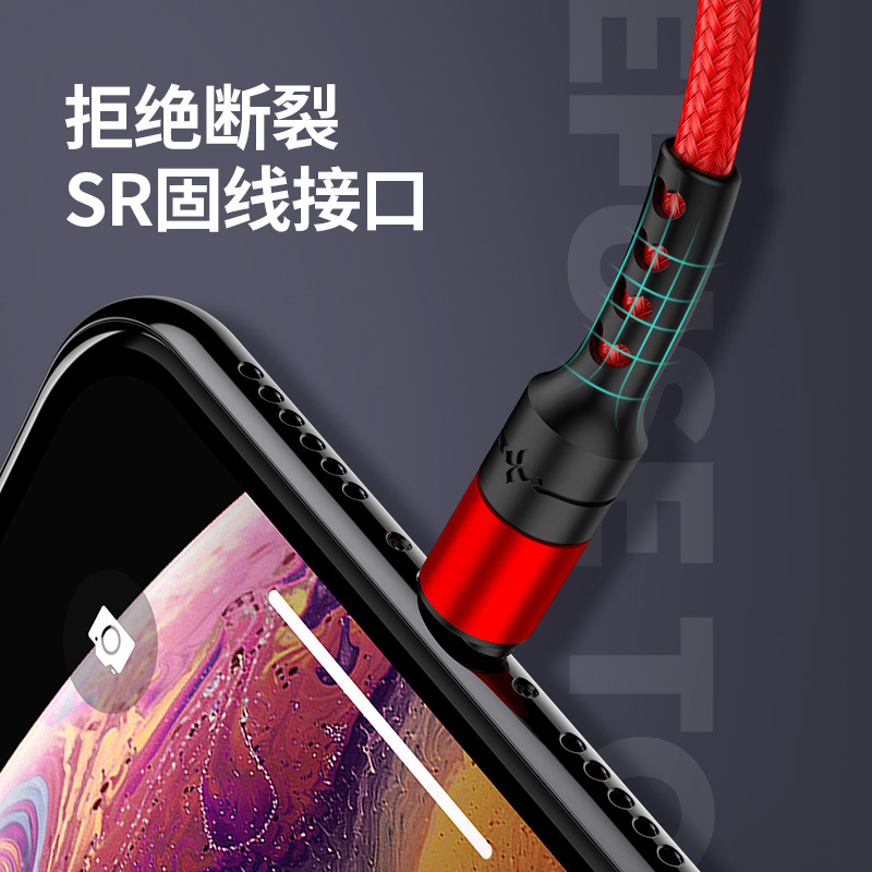 手机充电器三头三合一快充三头插多华为小米多功|9V2A快充[三合一套装/蓝色线]支持华为荣耀小米★支持FCP/QC3.0