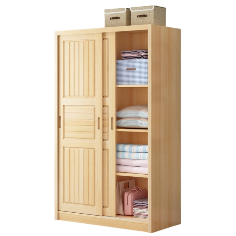 铭思达木质衣柜80cm台高清大图