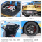 50周战神GTR合金车模1:24金属汽车模型转向避震仿真玩具收藏摆件