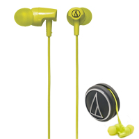 铁三角(Audio-technica)ATH-CLR100 LG 橧绿色 入耳式耳机耳塞