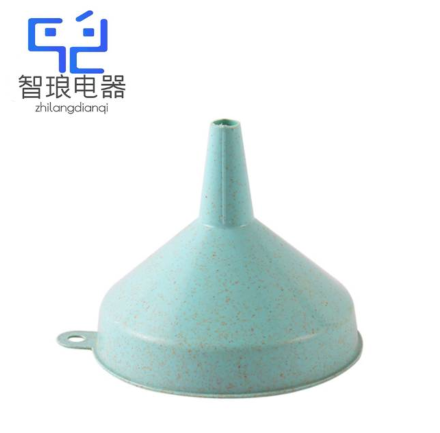 万允 厨房简约塑料漏斗 蓝色/个(蓝色)高清大图