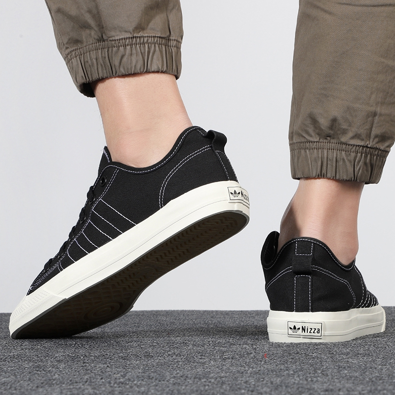 Adidas/阿迪达斯三叶草 男鞋21新款NIZZA RF舒适耐磨透气休闲鞋 EE5599