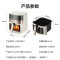 美的(Midea)空气炸锅电炸锅 高清可视窗 免翻面 蒸汽嫩炸烘烤炸篮 触控智能多功能全自动炸锅 MF-KZC6381