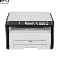 理光(Ricoh)SP 221S A4多功能机 复合激光一体机 激光打印机 复印扫描
