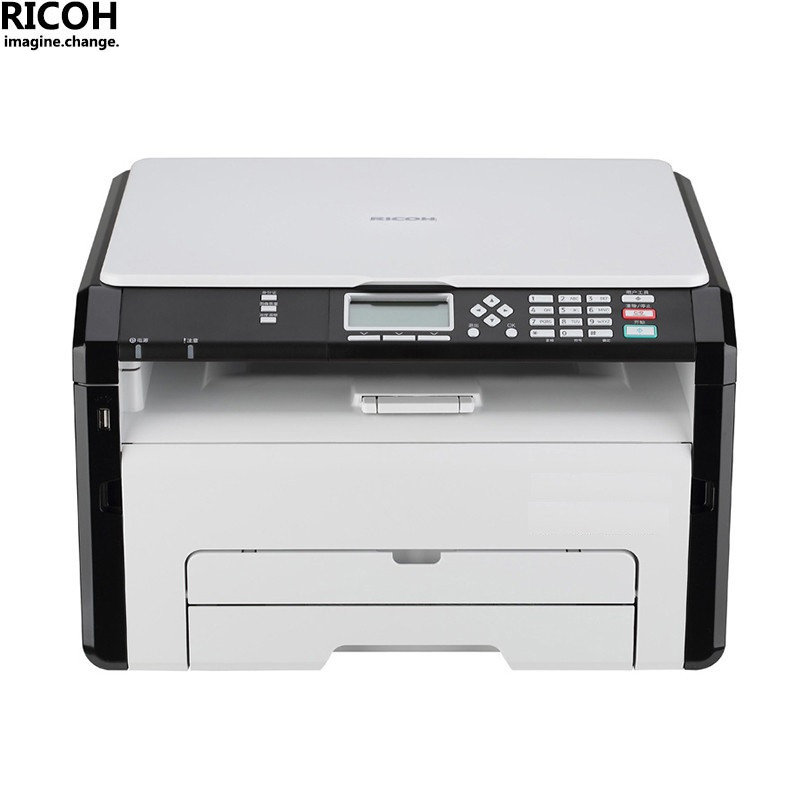 理光(Ricoh)SP 221S A4多功能机 复合激光一体机 激光打印机 复印扫描
