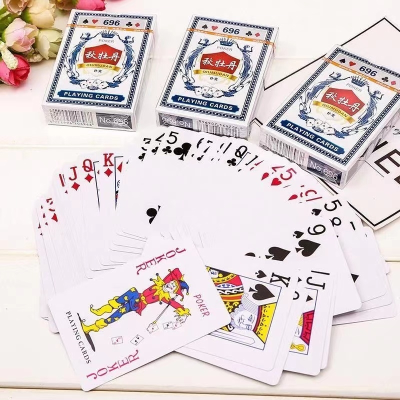 闪电客扑克牌一条娱乐家用纸牌游戏道具桌游斗地主加厚扑克牌整箱100