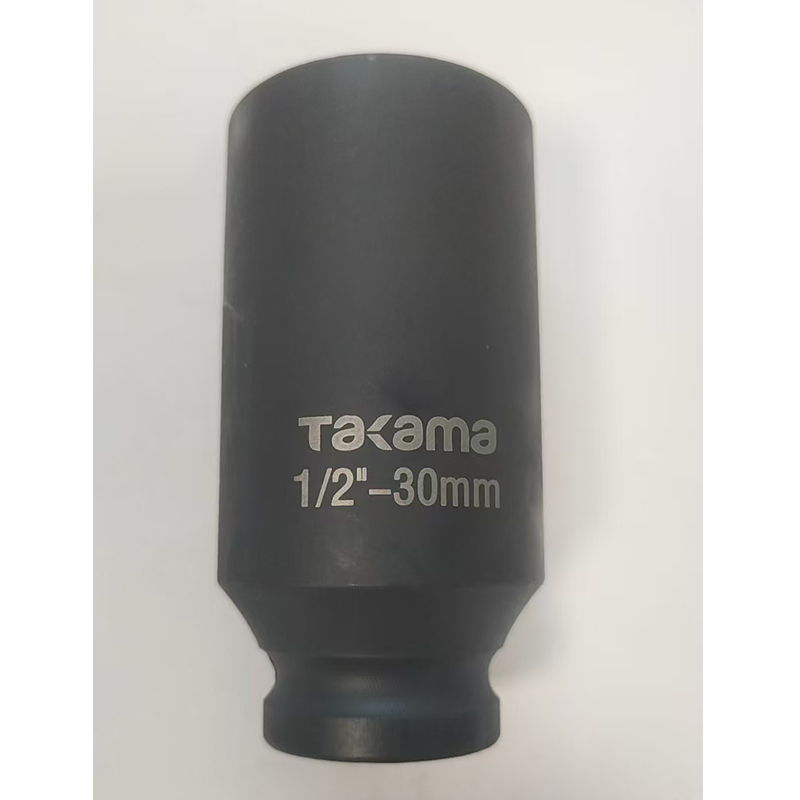 高松 takama 1/2亚光加长六角标准套筒8-32mm 30mm711030 12.5mm系列 1/2亚光加长六角标准套筒30mm