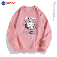 NASA官方联名2023新款春秋卡通动漫印花男女同款情侣长袖T恤潮牌卫衣男