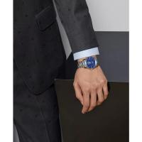Gucci/古琦男士蓝色自动机械不锈钢腕表40mm防水商务休闲手表