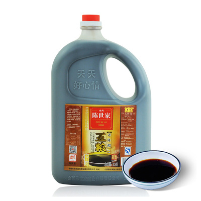 陈世家山西老陈醋2.1L 五年五粮 酸度6度 纯粮食醋 家庭装
