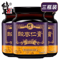 修正旗舰店 酸枣仁膏可搭配 酸枣仁汤睡前助好睡眠膏 粉茯苓粉面安舒膏三宝茶 三瓶