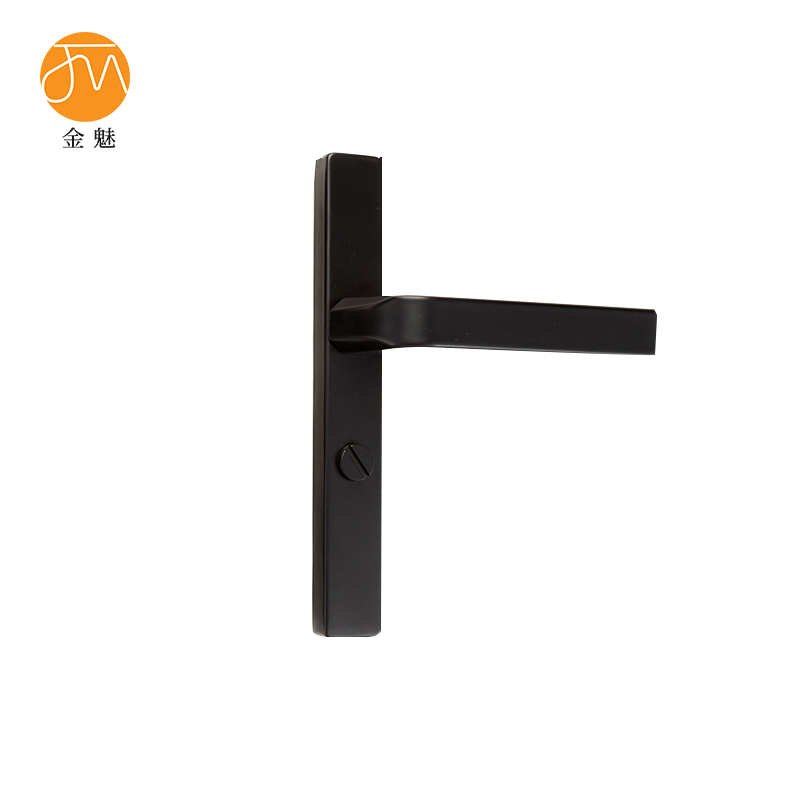 金魅 玻璃门锁 黑色125孔 个高清大图