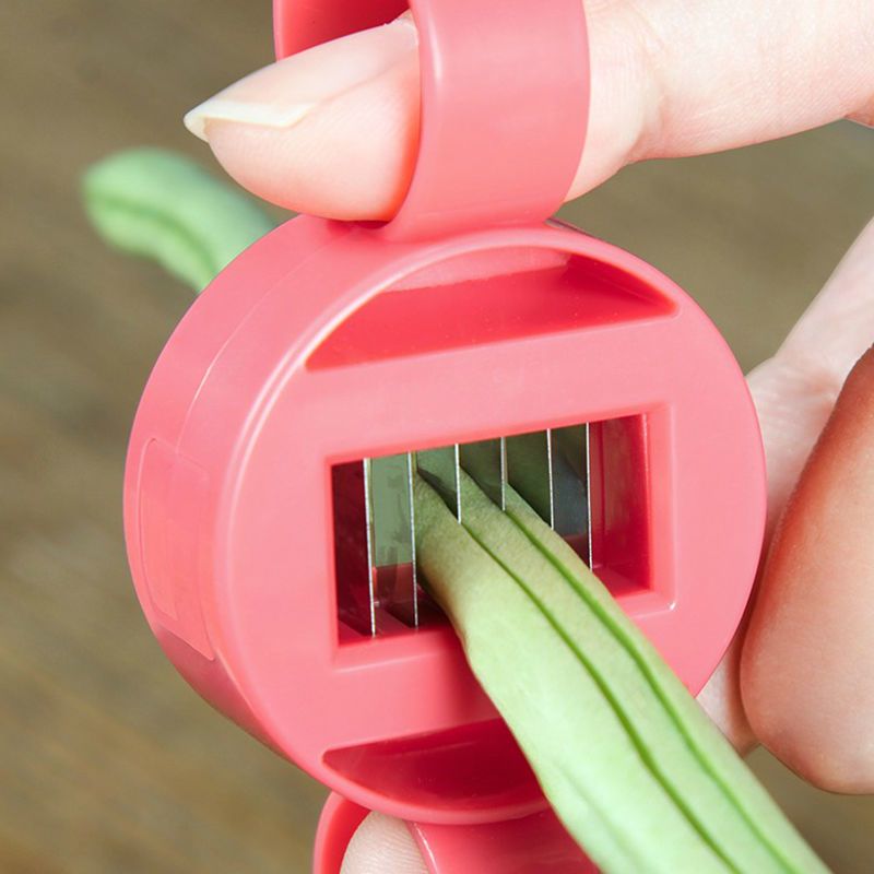 豆角切丝器家用手动多功能切菜器四季豆荷兰豆厨房小工具切丝神器