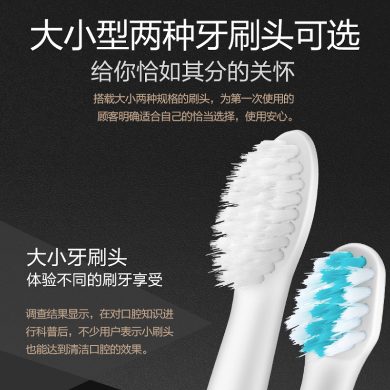 松下(Panasonic) 电动牙刷 EW-DM712充电式家用全自动超声波震动细软毛 智能计时感应式充电全身防水便携式