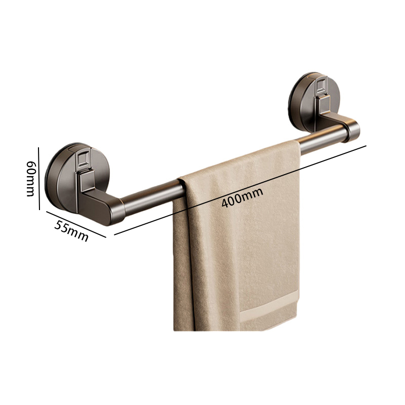 豫汉迎吸盘毛巾架 吸盘毛巾架400*55*60mm个