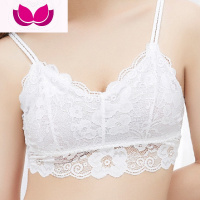 七斓性感小肩带蕾丝裹胸吊带性感防走光内衣无钢圈抹胸式