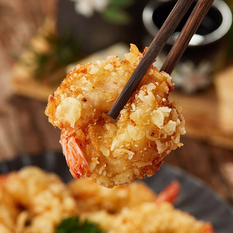 苏宁生鲜拓食速冻菠萝虾300g