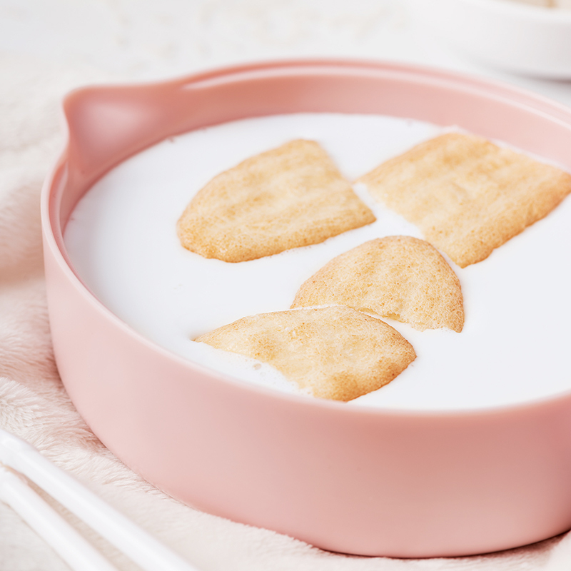 小鹿蓝蓝 宝宝零食辅食香香米饼 原味41g 宝宝磨牙米饼无添加盐和糖营养磨牙棒磨牙饼干