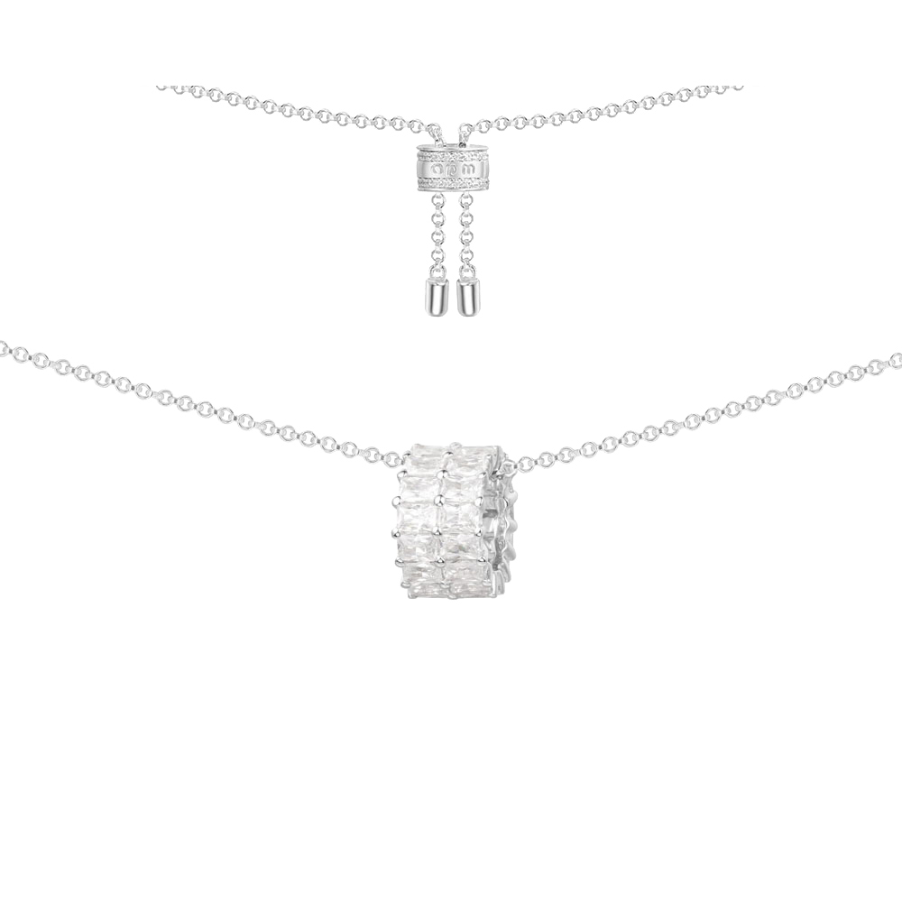 apm MONACO正品项链女环形项链女锁骨链小蛮腰毛衣链情侣AC3638OX AC3638OX