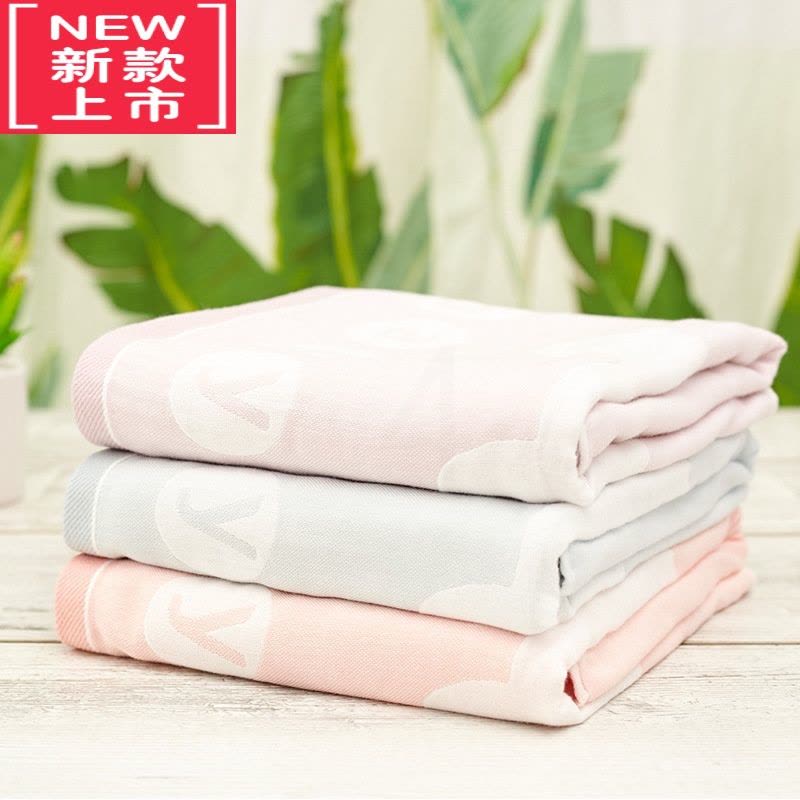 可莉允纱布浴巾春秋大人家用吸水速干儿童洗澡宝宝大号毛巾夏图片