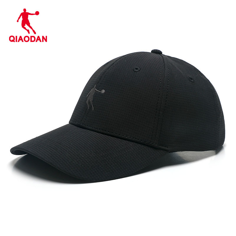 乔丹帽子男女同款夏季舒适透气运动帽鸭舌帽男黑色运动配饰运动帽 EVA31221501-1/顶